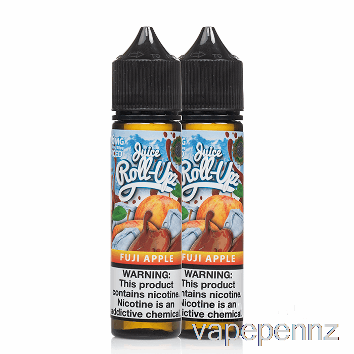 ICE Fuji Apple - Juice Roll Upz - 120mL 0mg VAPE NZ